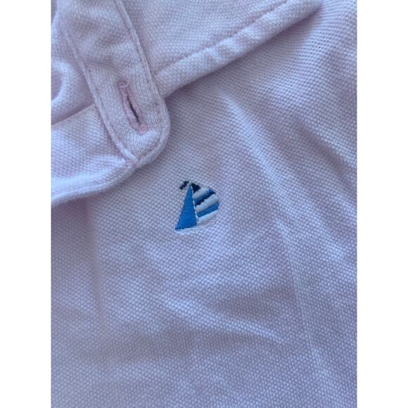 Janie and Jack Pink 100% Cotton Pique Polo Shirt Collared Age 6 Preppy Kids - Picture 4 of 6